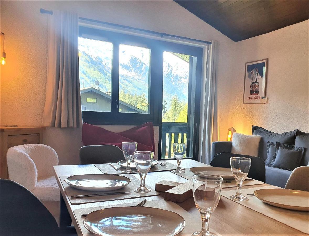 Chamonix Superbe Appartement Vue Mont Blanc Luaran gambar